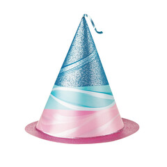 Fototapeta premium Party hat transparent background