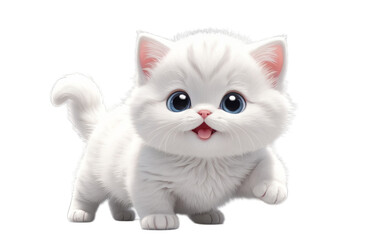 PNG cat play and jump