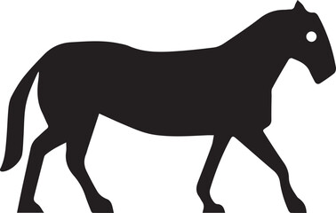 Horse icon symbol vector image Illustration
