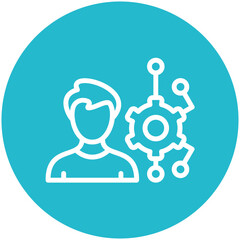 Business Ethics vector icon illustration of Human Resource iconset.