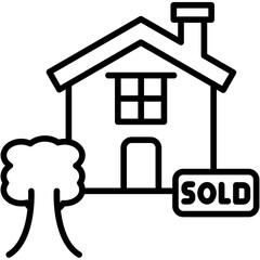 Sold House Icon