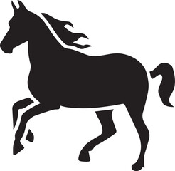 Horse icon symbol vector image Illustration
