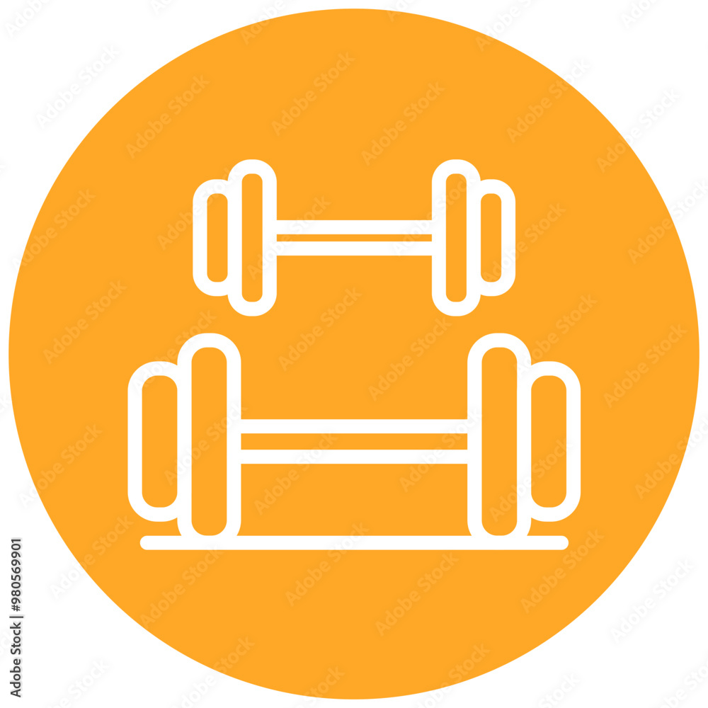 Canvas Prints Workout vector icon illustration of Pilates iconset.