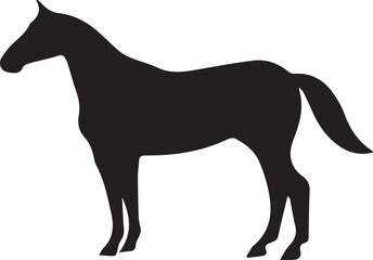 Horse icon symbol vector image Illustration

