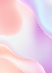 Soft flowing pastel colored abstract background