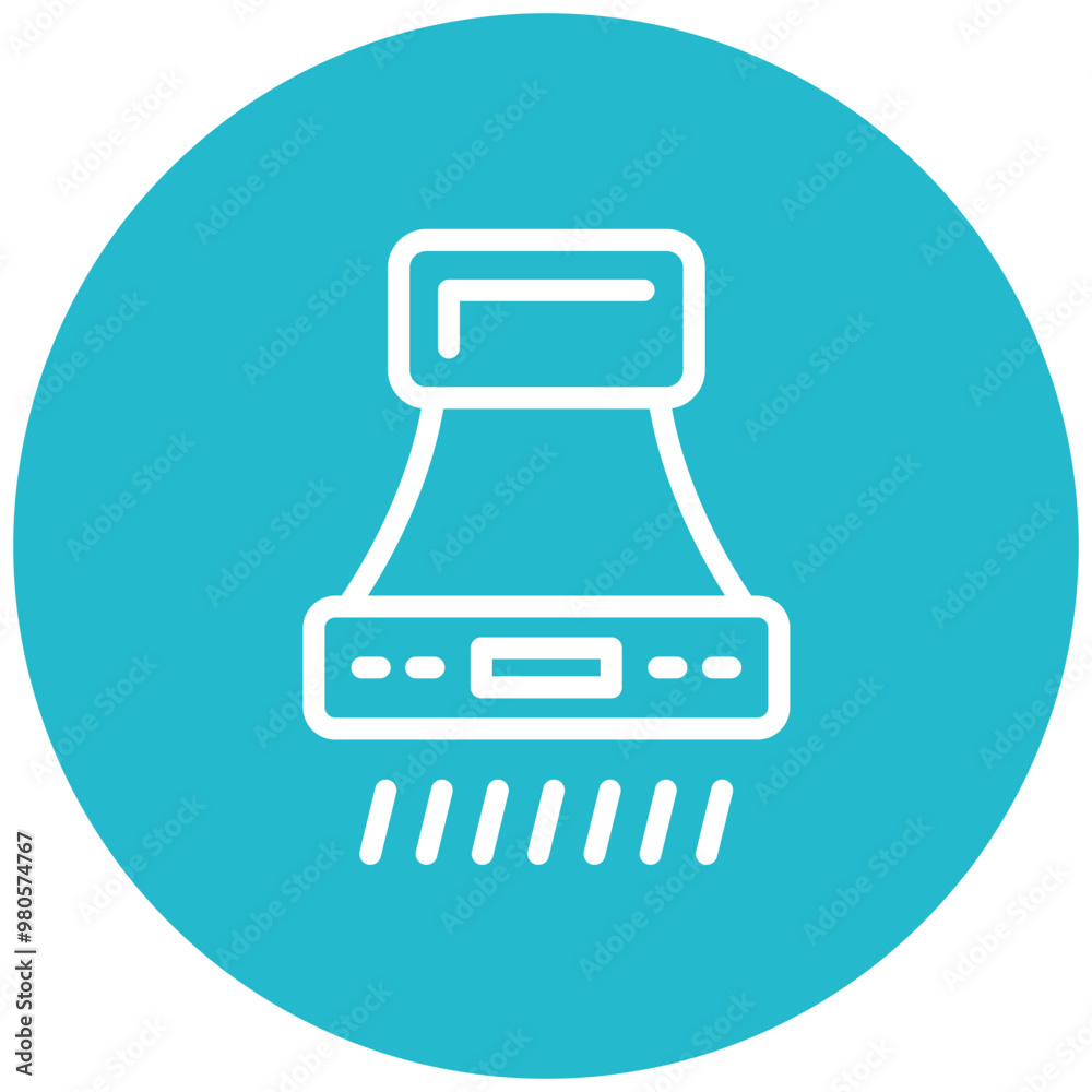 Wall mural Fume Hood vector icon illustration of Lab iconset.