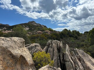 Rocks on Island