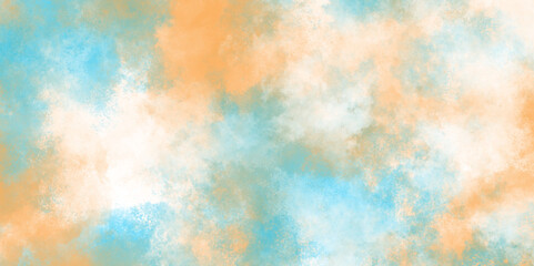 grunge Texture of a lightly sized watercolor paper,  amazing colorful abstract texture of soft watercolor, watercolor paper texture background, Colorful watercolor art splashed background.