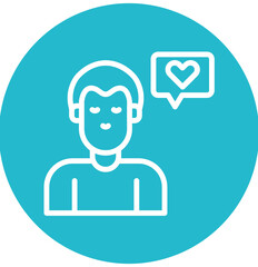 Customer Experience vector icon illustration of Business Analytics iconset.