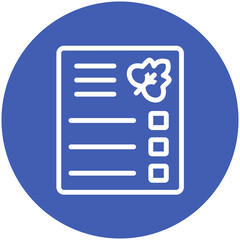 Vegan Menu vector icon illustration of Street Food iconset.