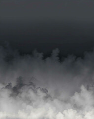 Fototapeta premium Smoky haze gradient with dark gray to light gray