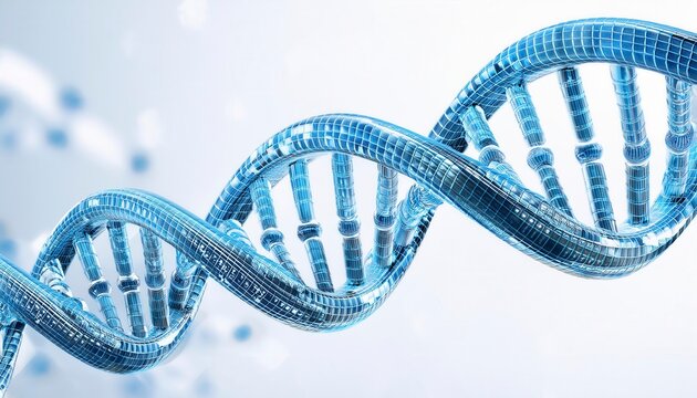 DNA background. Generated image