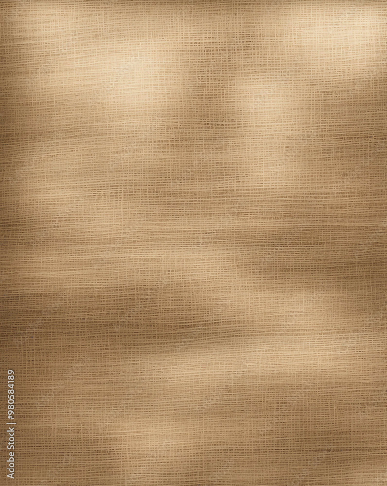 Canvas Prints Subtle burlap texture with sandy beige to light brown gradient