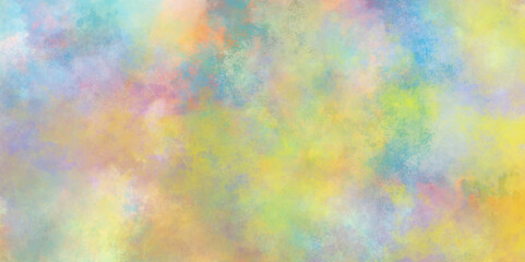 Colorful abstract grunge watercolor brush marks, Abstract colorful pastel watercolor of multicolor stains and splashes, Abstract soft colored paper texture, creating a calming artistic background.