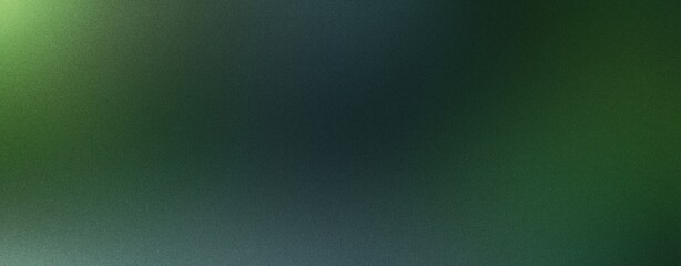 Natural Green Gradient Background with a Grainy Texture