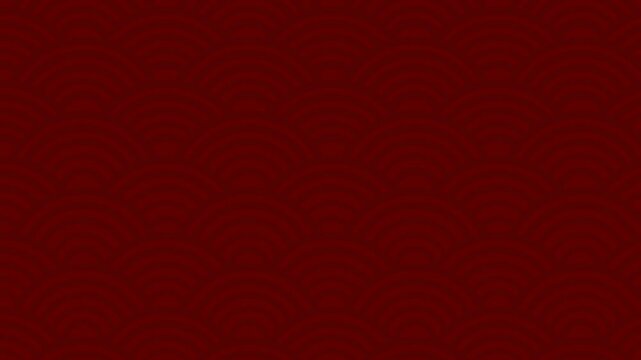 Japanese wave pattern video background, ramen noodle line illustration wallpaper texture 