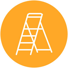 Ladder vector icon illustration of Achievements iconset.