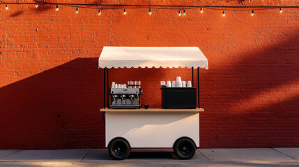The Coffee Cart on Street