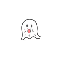 かわいいお化けのイラスト