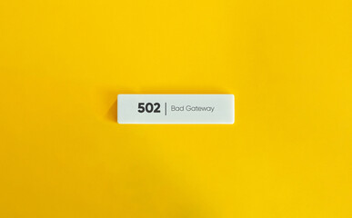 502 Bad Gateway