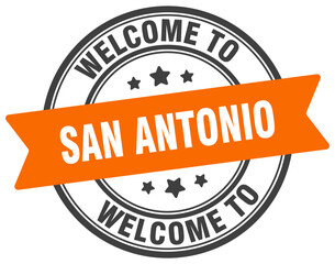 WELCOME TO SAN ANTONIO