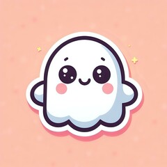 Obraz premium Cheerful Helloween Sticker Design