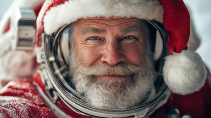 Santa Claus is an astronaut.