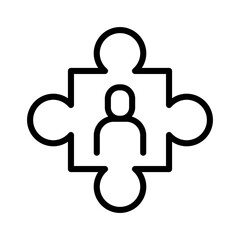 Obraz premium Recruitment icon