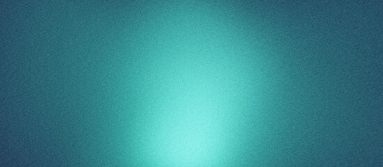 Grainy navy blue teal green gradient background with blazing blue light and noise texture effect banner in the background