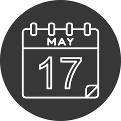 17 May Vector Icon Design