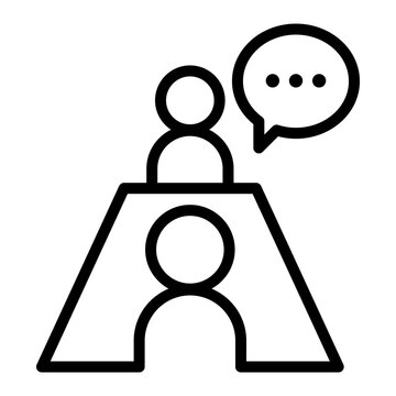 recommend clip art: Interview icon