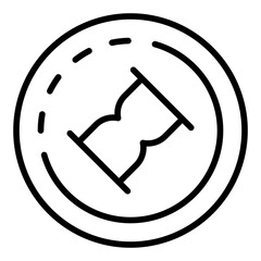 Progress line icon