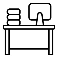 Workload line icon