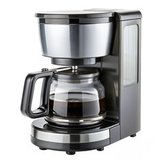Coffee maker isolated on transparent background