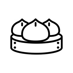 Steamed bun icon