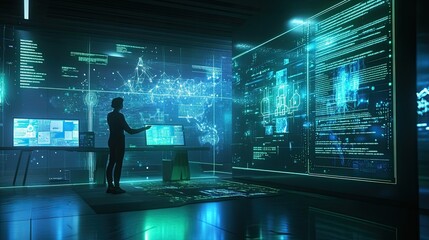 Futuristic Data Analysis in a Digital Workspace