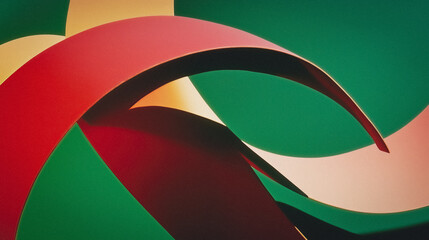 abstract dynamic multicolored background, AI generated