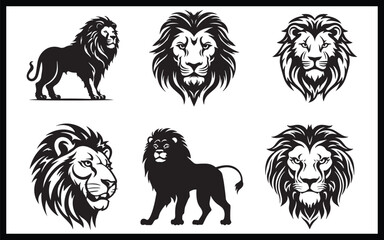 Fototapeta premium Lion - High Quality Vector Logo - Vector illustration ideal for T-shirt graphic 