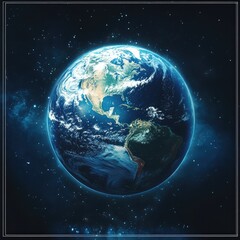 Naklejka premium earth day celebration