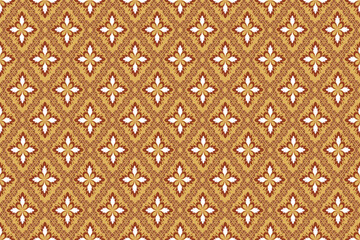 Oreintal Flora Damask Seamless pattern  embroidery, Indian style.  art ornament print.Design for carpet, cover,wallpaper, wrapping, fabric, clothing 