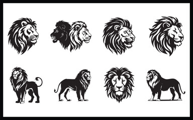 Fototapeta premium Lion - High Quality Vector Logo - Vector illustration ideal for T-shirt graphic 