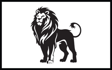 Fototapeta premium Lion - High Quality Vector Logo - Vector illustration ideal for T-shirt graphic 
