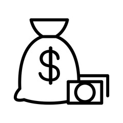 Money bag icon