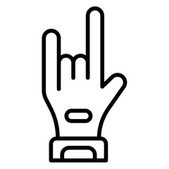 Bowling Glove icon style