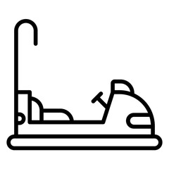 Bumper Cars icon style