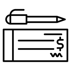Cheque icon style