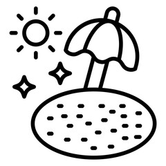 Sandy Beach icon style