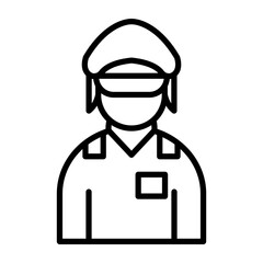Police Women icon style