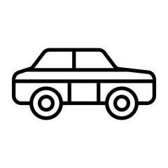 Fototapeta premium Car icon style