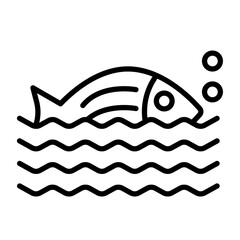Fish icon style